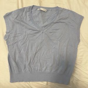 AUTHENTIC ZARA 100% SLEEVELESS TOP / VEST